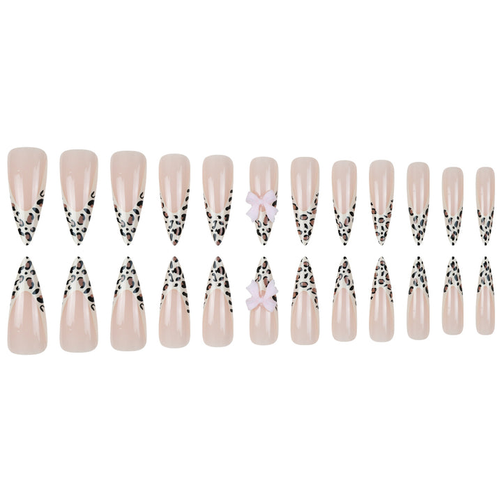 Stylish Stiletto Press-On Nail Art Bowlift