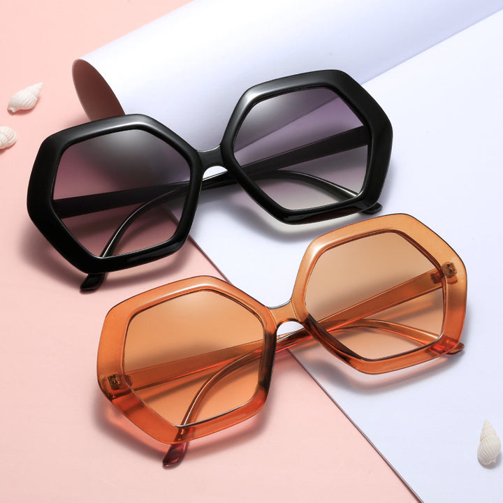 Women geometric sunglasses with modern design Bowlift