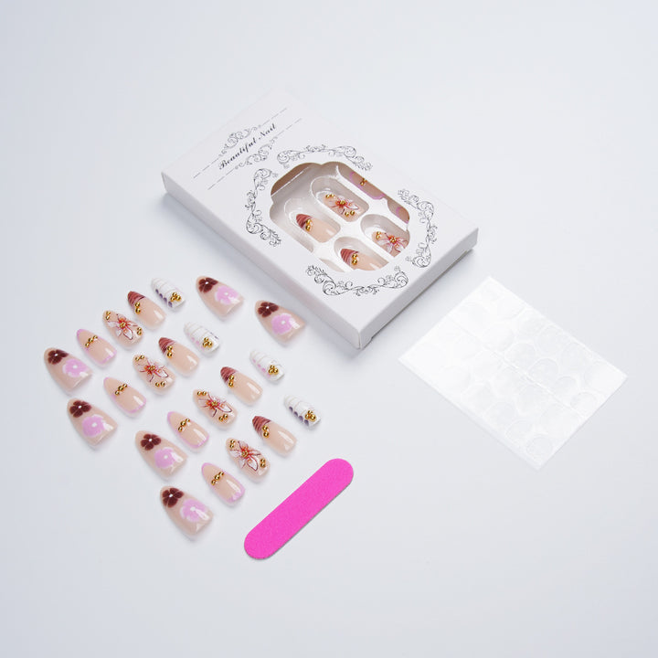 Glamorous artificial nails Bowlift