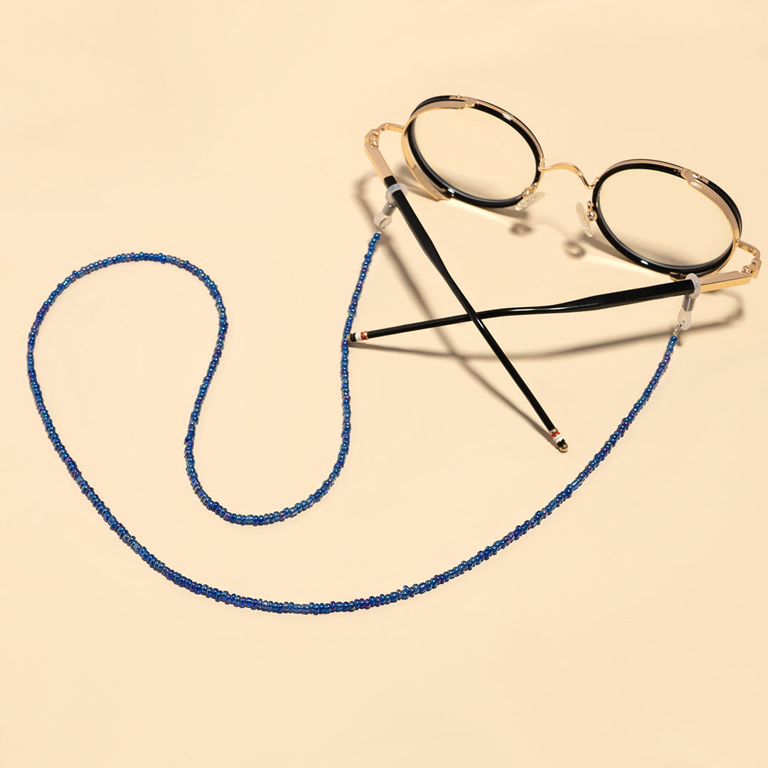 Artistic Beaded Eyewear Chain Bowlift