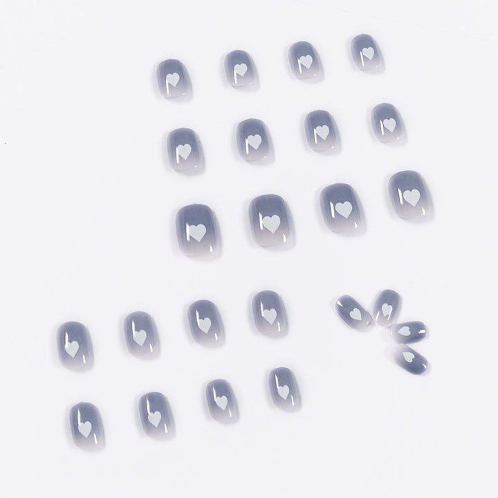 Artistic Nail Art with Romantic Heart Designs Bowlift