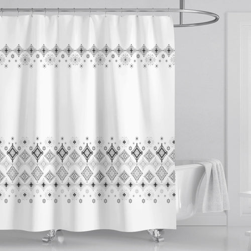 Chevron Pattern Bathroom Set Bowlift