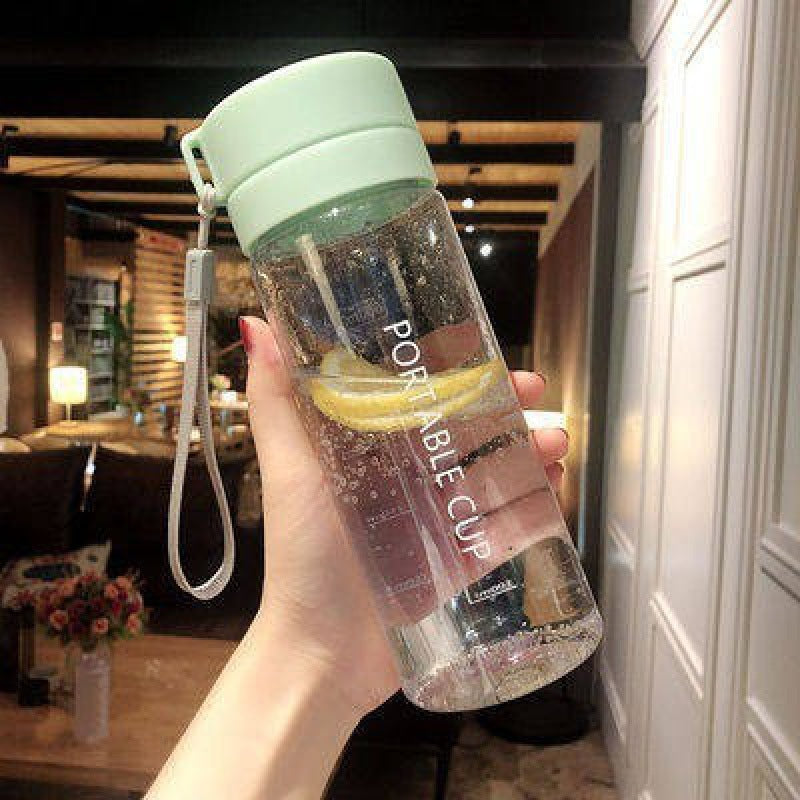 Ladies stylish glass drinking bottle Bowlift