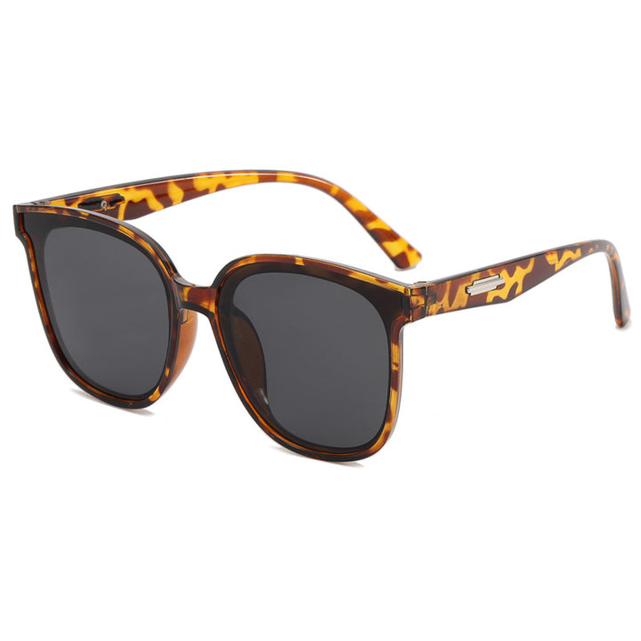Ladies fashionable oversized sunglasses with combined frame Bowlift