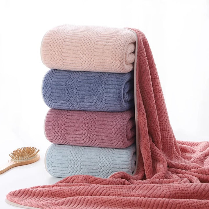 Terry Bath Wrap Blanket with Durable Handles Bowlift