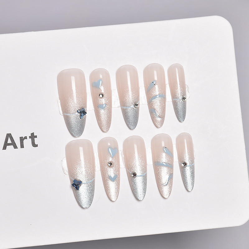 Elegant Themed Press-On Nail Set Bowlift