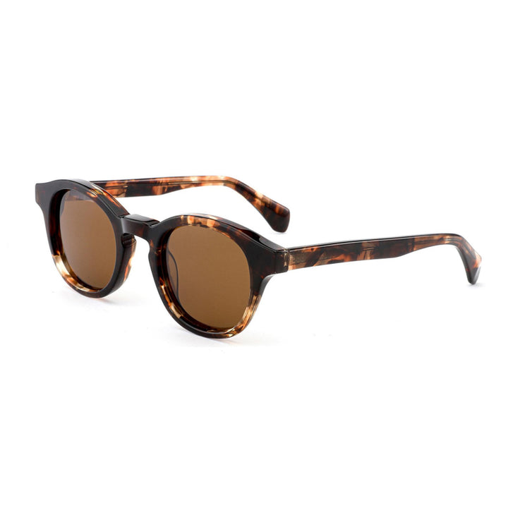 Ladies fashionable sunglasses in stylish round frame Bowlift