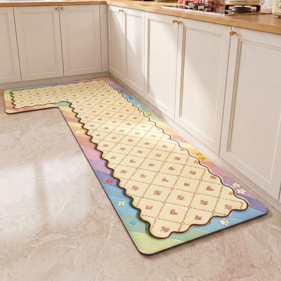 Comfort Anti-Fatigue Kitchen Runner Mat Bowlift