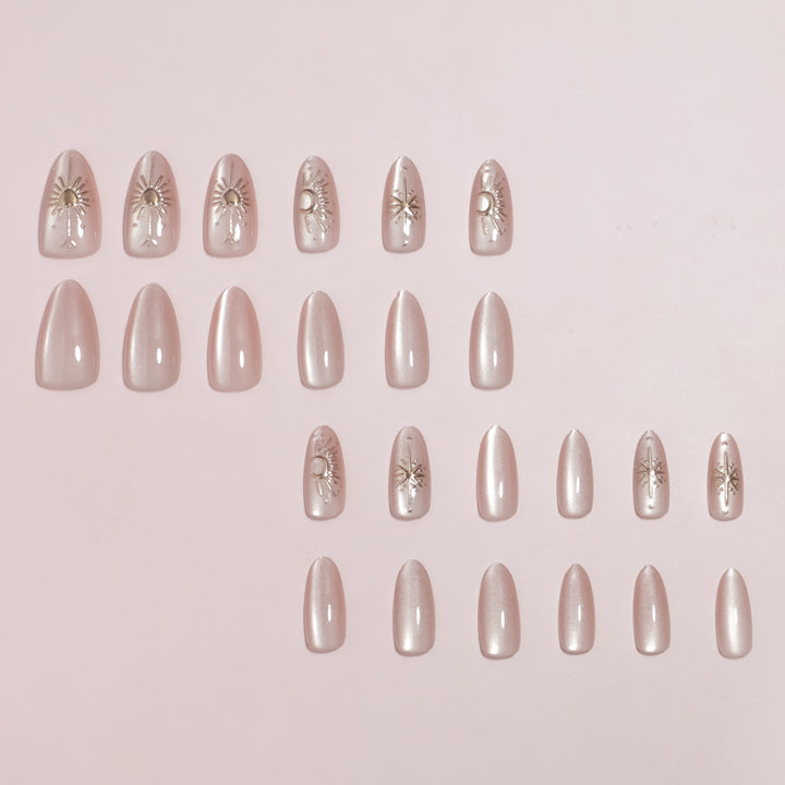 DIY Designer Press-On Nail Set Bowlift