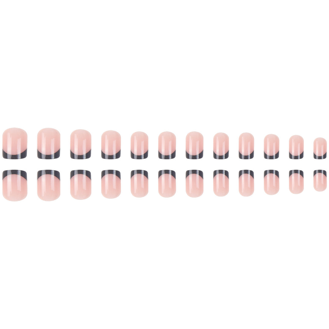 Elegant French Tip Nail Art Bowlift