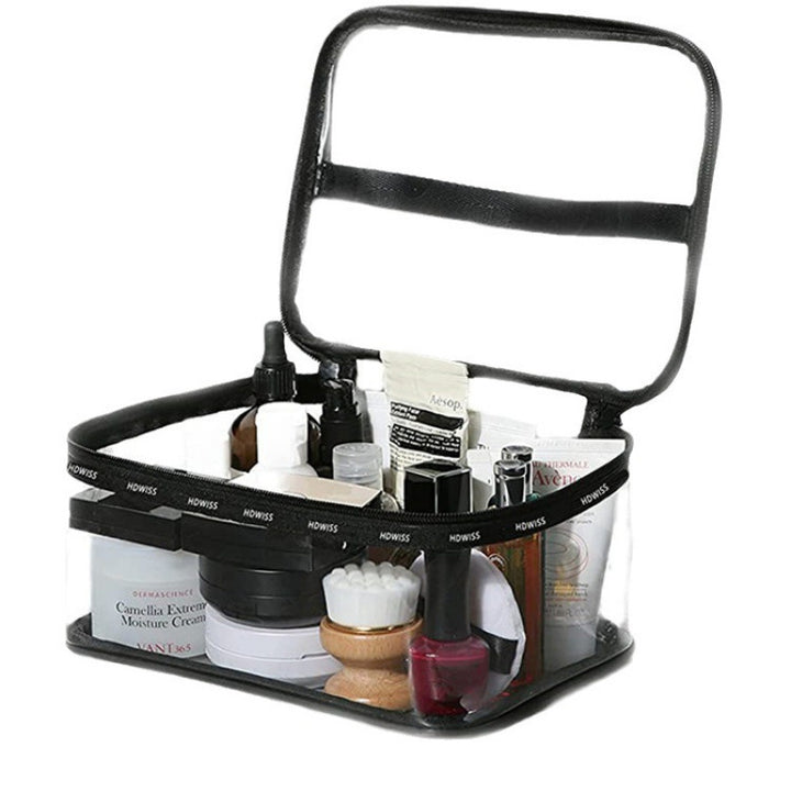 Transparent Cosmetic Organizer Bag Bowlift