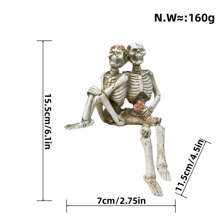 Romantic Skeleton Figure Bowlift