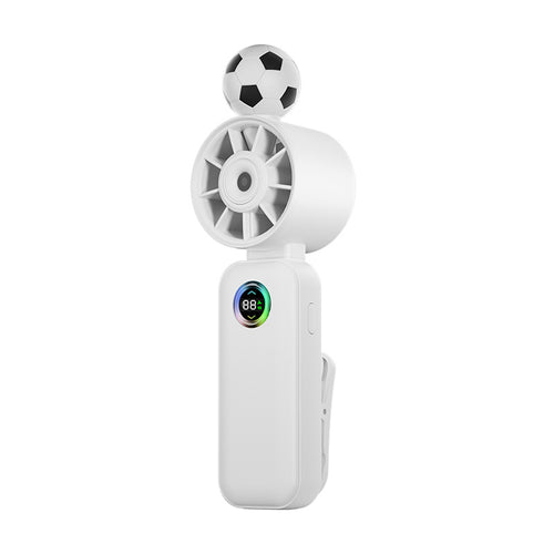 Portable Mini Fan with Temperature Display Bowlift