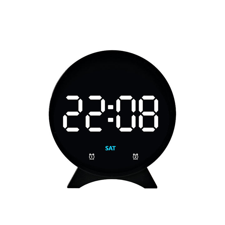 Digital alarm clock with large LED display and dual alarm function Bowlift