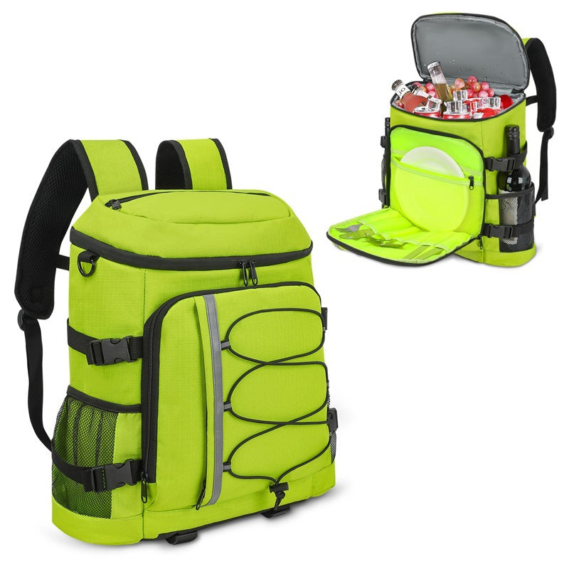 Insulated Picnic Backpack with Storage Compartments Bowlift