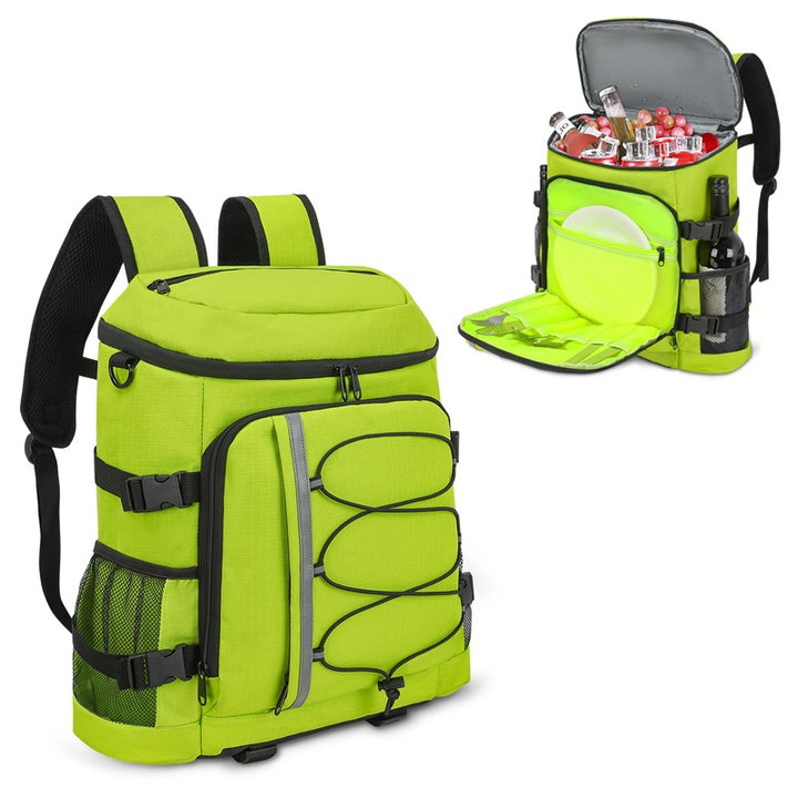 Insulated Picnic Backpack with Storage Compartments Bowlift