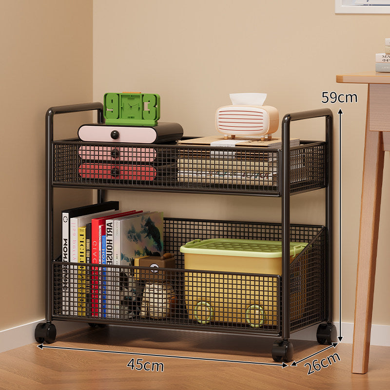 Modern Multi-Tier Mesh Storage Shelf Bowlift