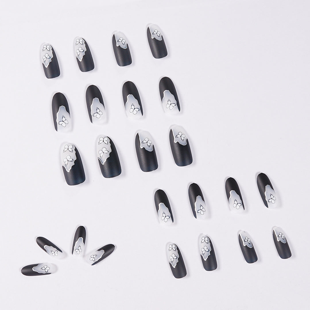 Exclusive artificial nails with floral designs Bowlift