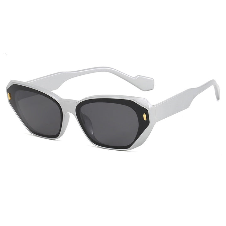 Women futuristic diamond sunglasses Bowlift