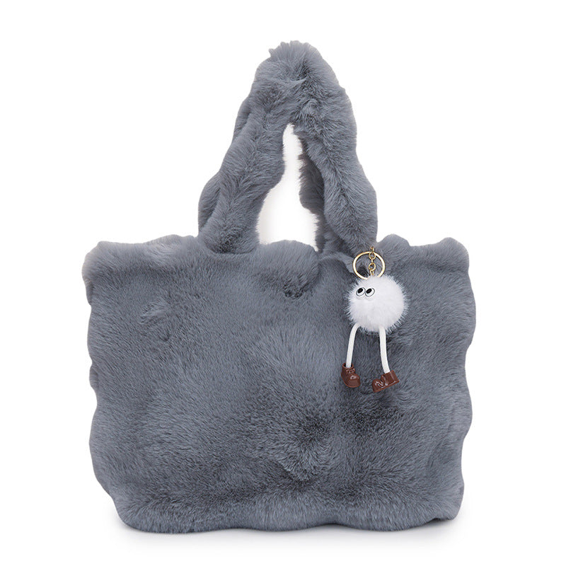 Plush Tote Bag Bowlift