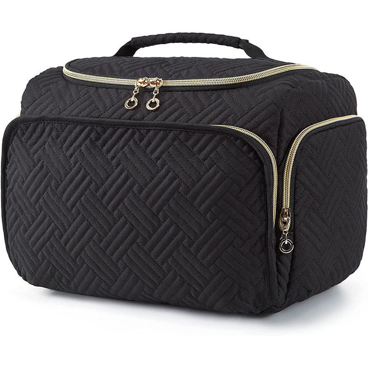 Cosmetic Organizer Bag with Multi-functional Interior Layout Bowlift