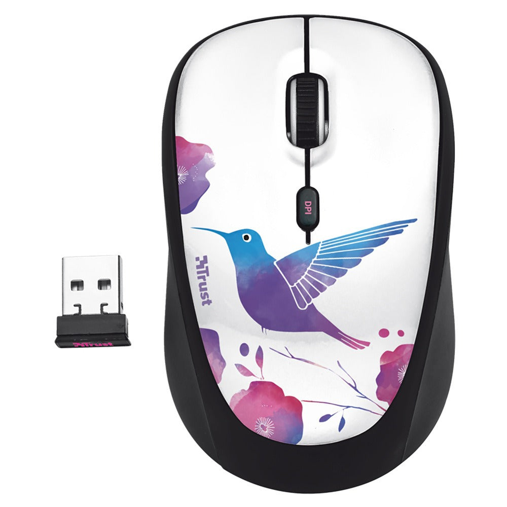 Ergonomic Wireless Mouse with Variable DPI Settings Bowlift