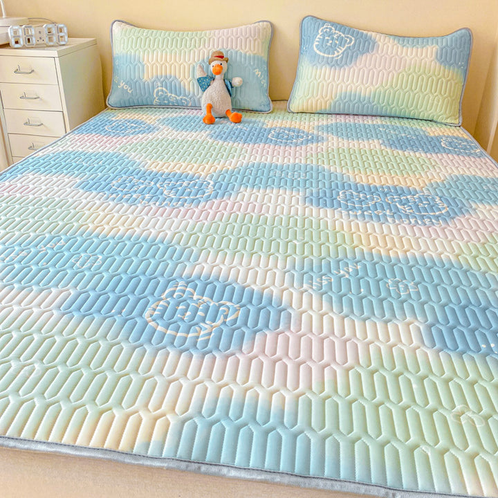 Playful Rainbow Mattress Protector