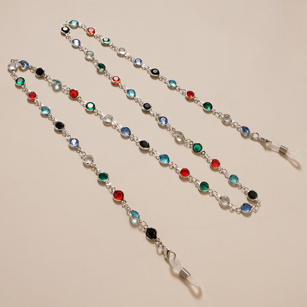 Elegant Beaded Eyewear Chain Bowlift
