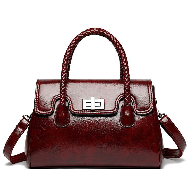 Elegant Double-Handle Handbag Bowlift