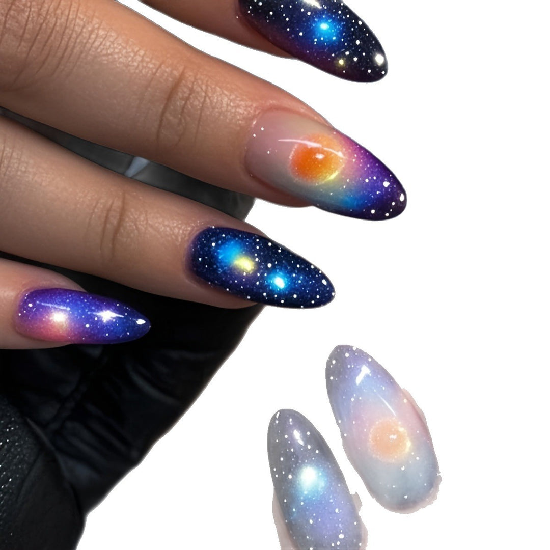Artificial Nails in Fascinating Galaxy Design Bowlift