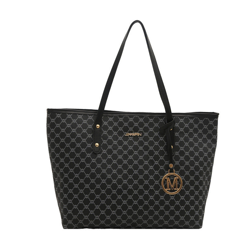Elegant Geometric Pattern Tote Bag