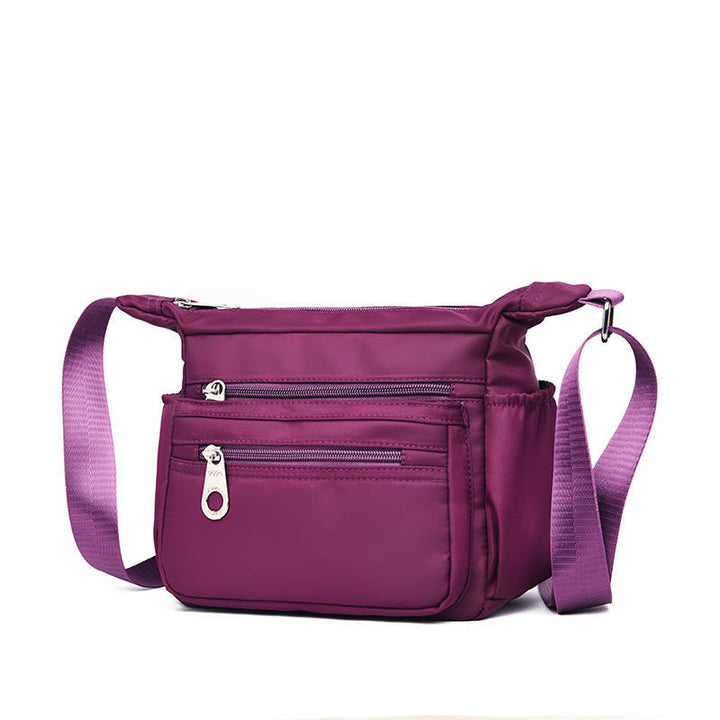 Versatile Multi-Pocket Shoulder Bag Bowlift