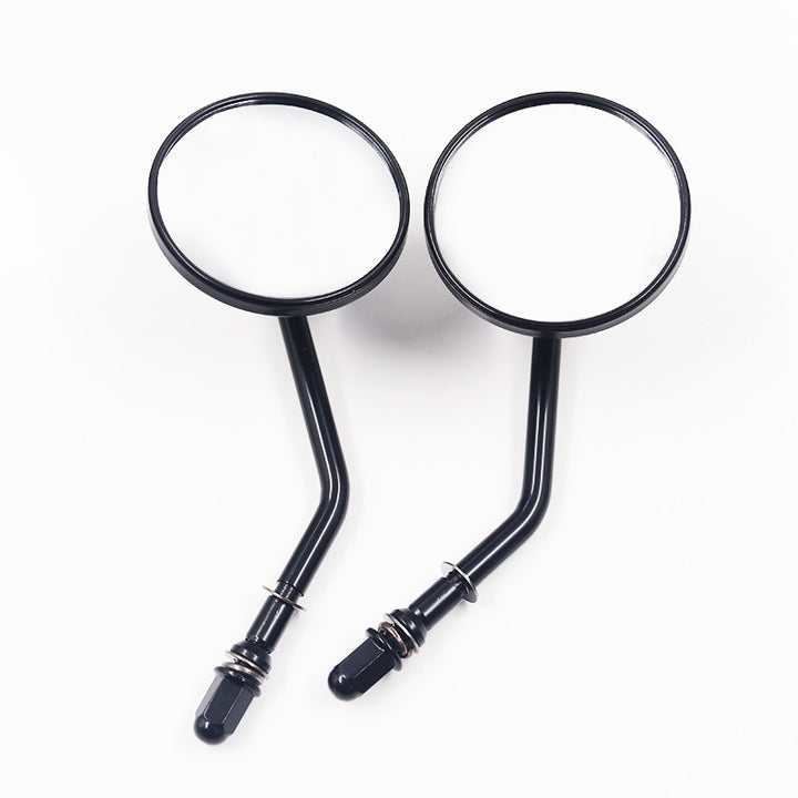 Motorcycle rearview mirror with adjustable arm and light effect Bowlift