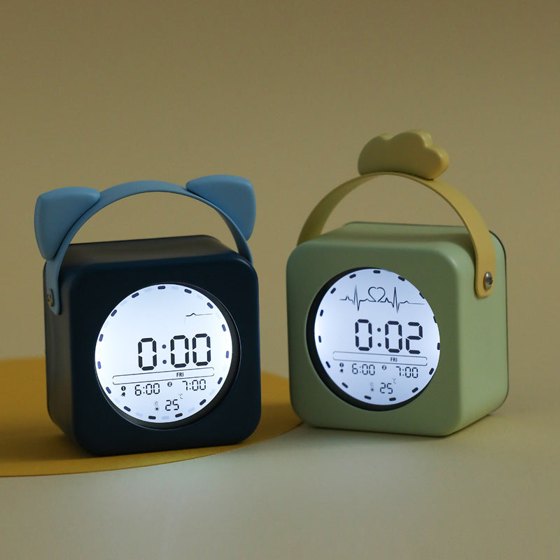 Creative Digital Children's Alarm Clock Bowlift