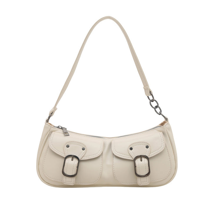 Stylish Dual Pocket Shoulder Bag Bowlift
