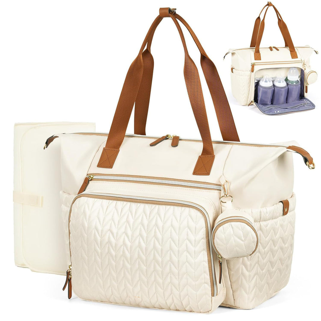 Multi-Functional Diaper Bag Tote Bowlift