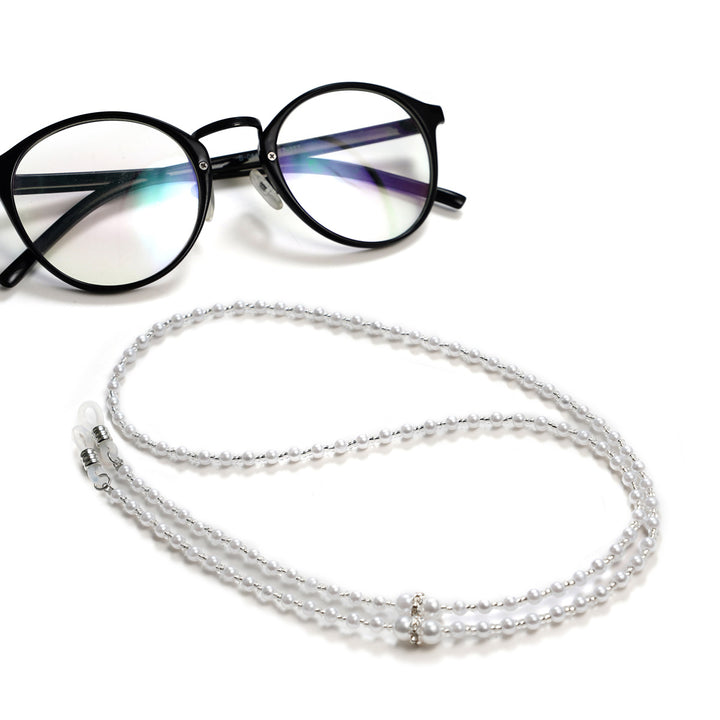 Elegant Dual-Layer Eyewear Chain Bowlift