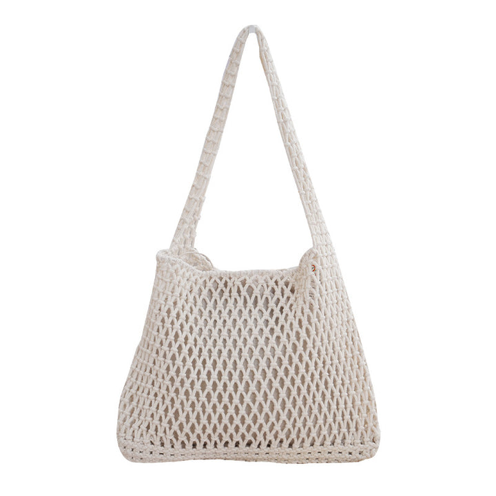 Handcrafted mesh bag made of natural material Bowlift