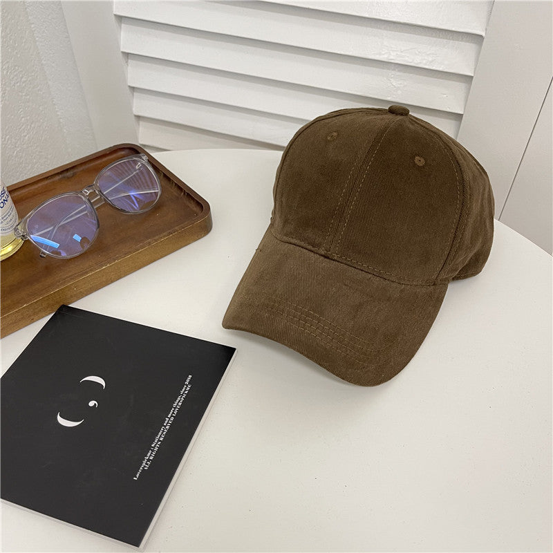 Men's Corduroy Baseball Cap Bowlift