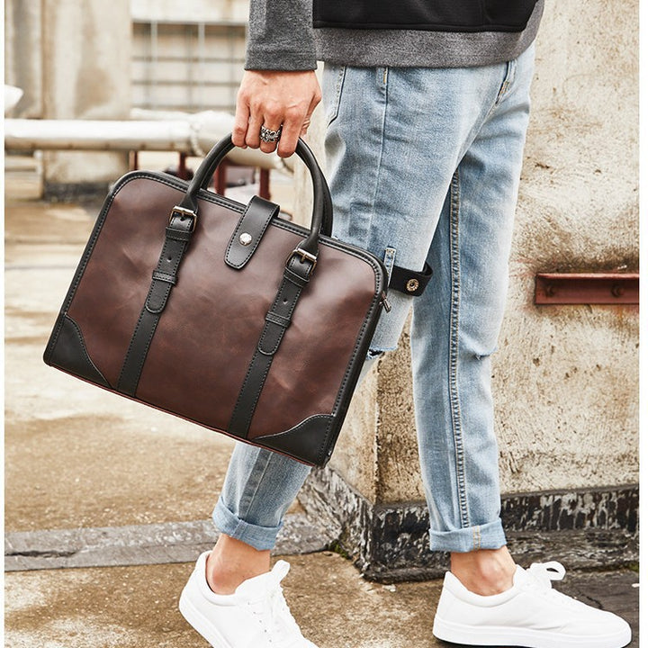Elegant Laptop Briefcase with Versatile Compartments Bowlift