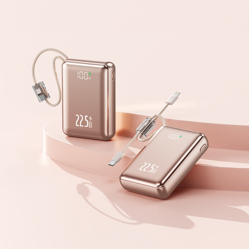 portable fast charge power bank with digital display Bowlift