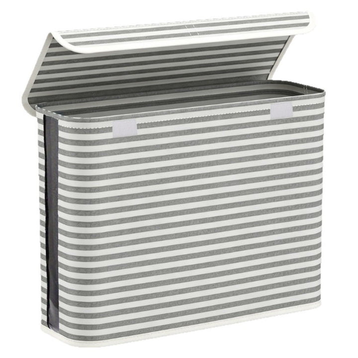Multifunctional laundry storage box with bamboo lid Bowlift