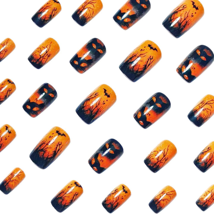 Halloween-Themed Artistic Nail Wraps Bowlift