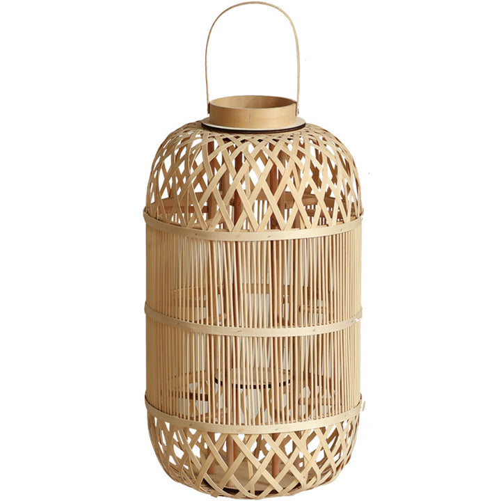 Stylish Rattan Lantern Bowlift