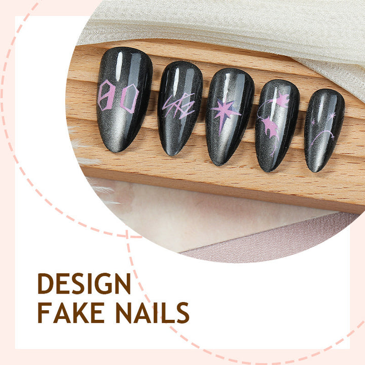 Creative nail art set with mystical designs Bowlift
