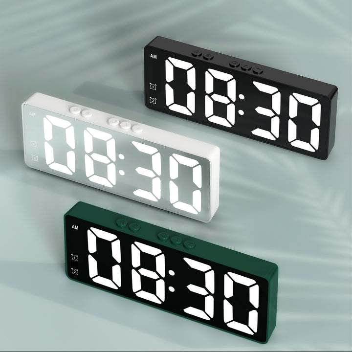 Digital LED Alarm Clock Bowlift