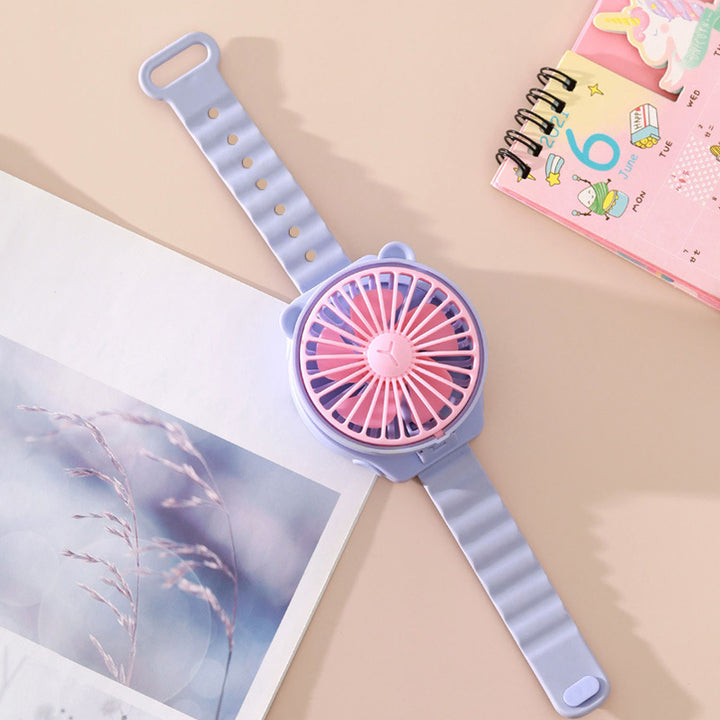 Portable Hand Fan with Carry Strap Bowlift