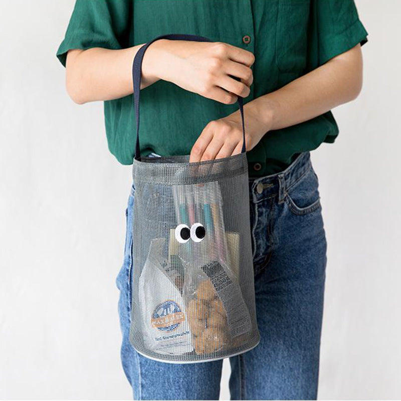 Stylish storage bag made of mesh Bowlift