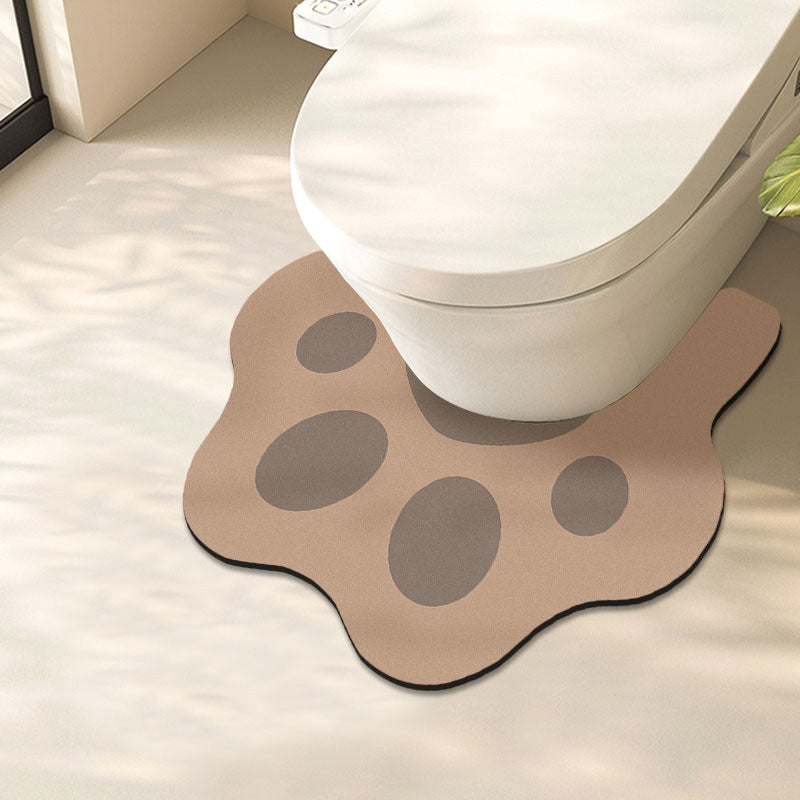 Playful Pet-Themed Bath Mat