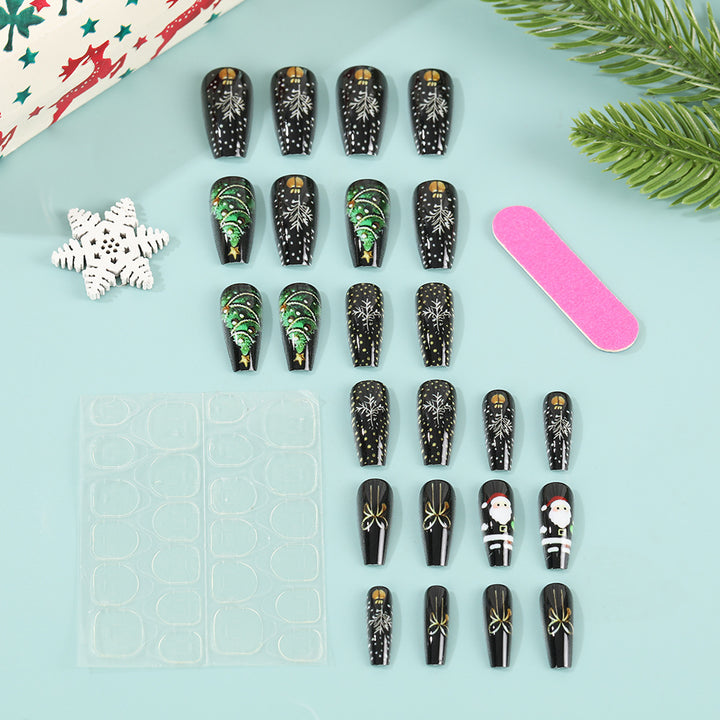 Christmas Art Nails Bowlift